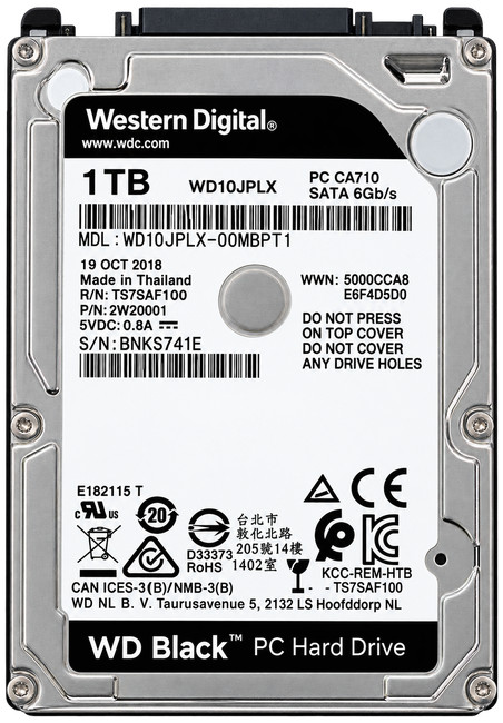 Western Digital WD10JPLX 1TB SATA HDD Tested Sanitized - Premium Grade