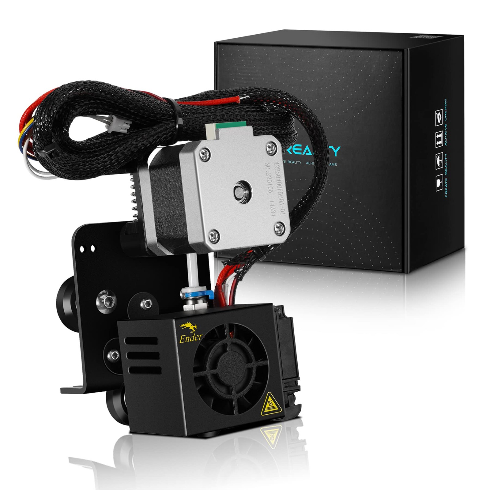 Creality Direct Drive Extruder Upgrade Kit for Ender-3 / Ender-3 Pro, Full As...