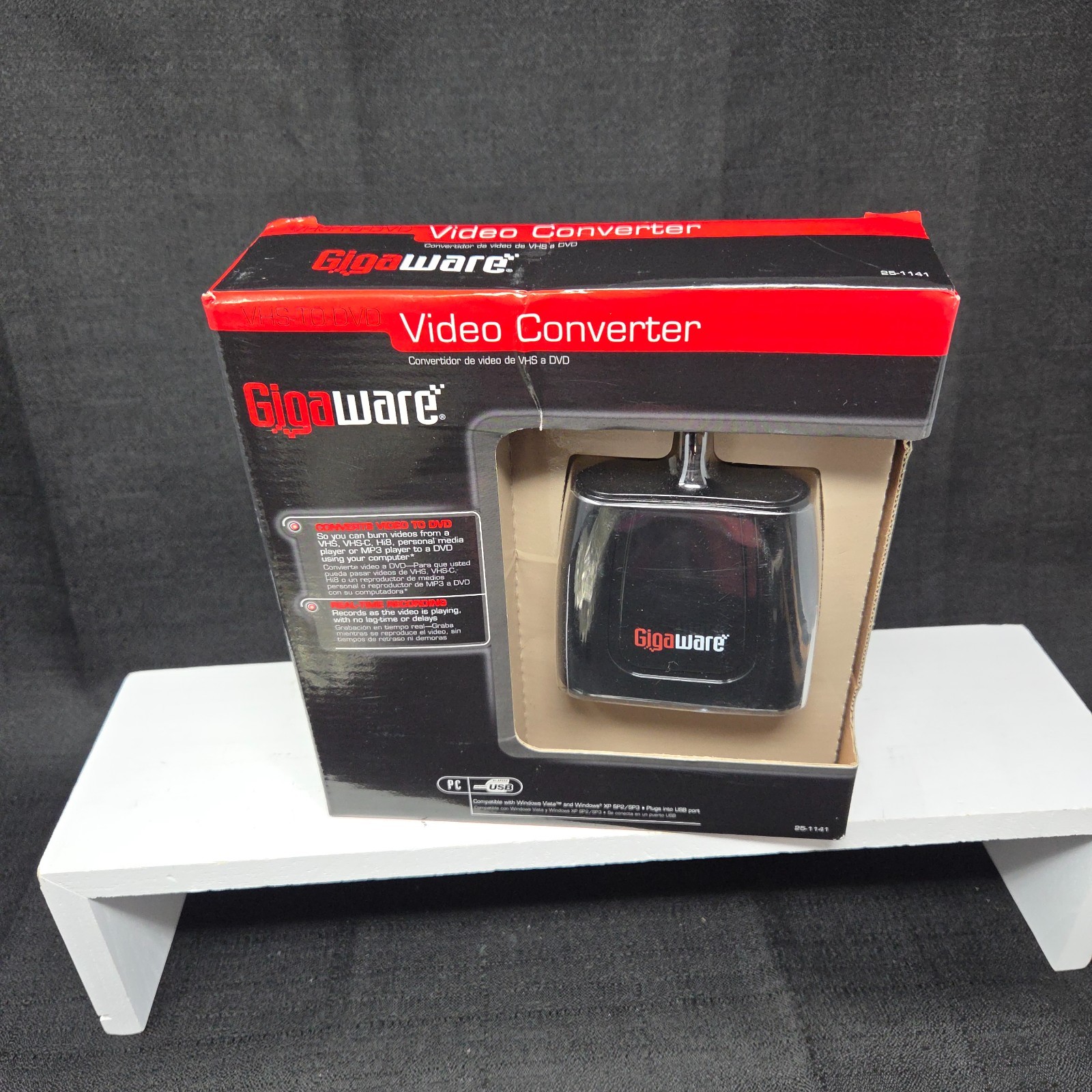 Gigaware Video Converter VHS-TO-DVD New NIP Sealed
