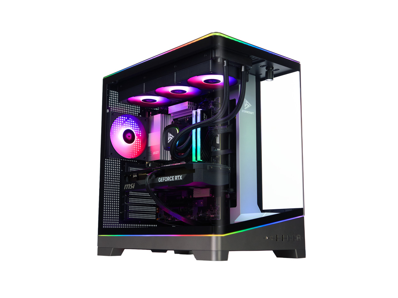 Gaming PC VALKYRIE AMD Ryzen 7 9800X3D NVIDIA GeForce RTX 5080 2TB STORMCRAFT
