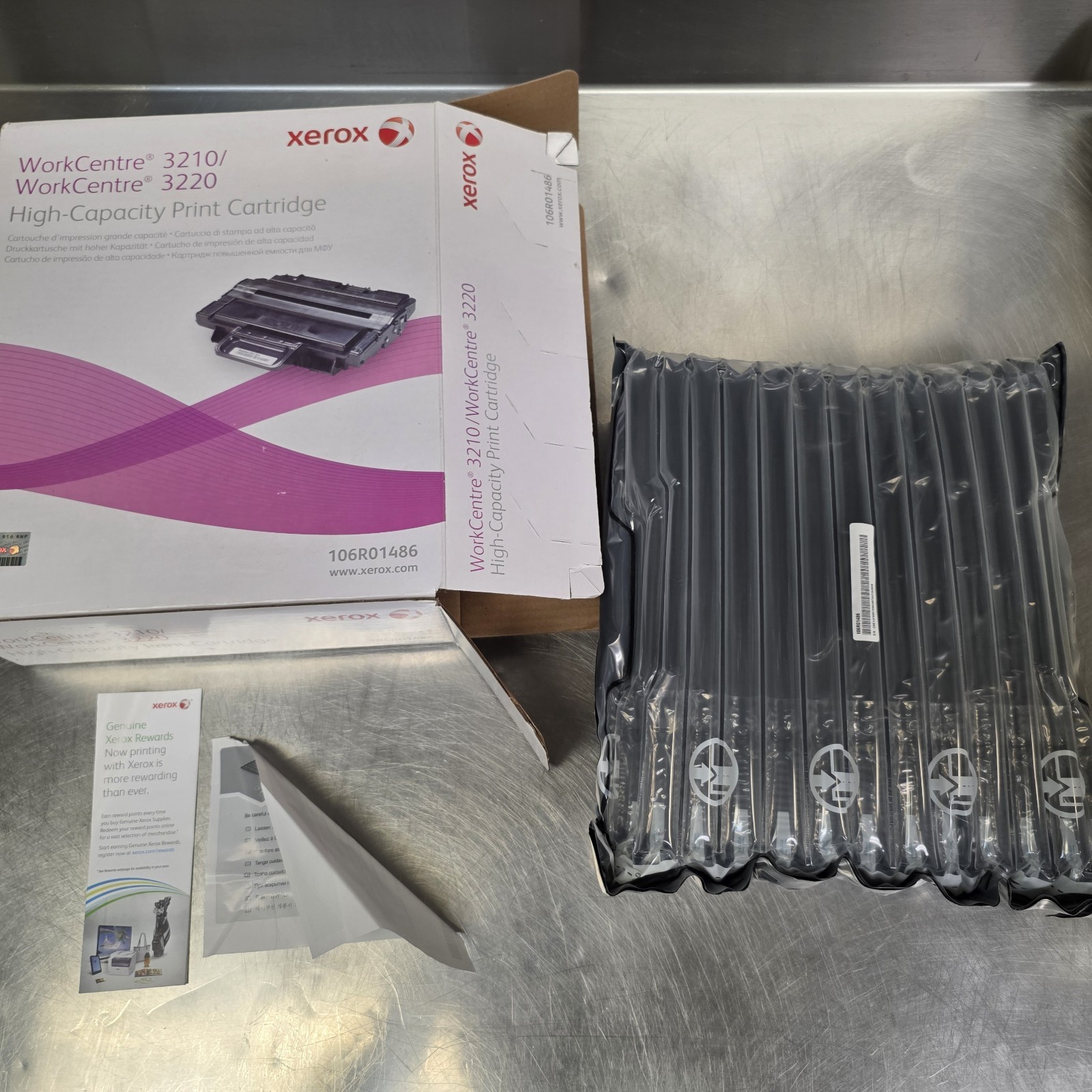 XEROX WorkCentre 3210/3220 High Capacity BLACK Toner Print Cartridge, 106R01486
