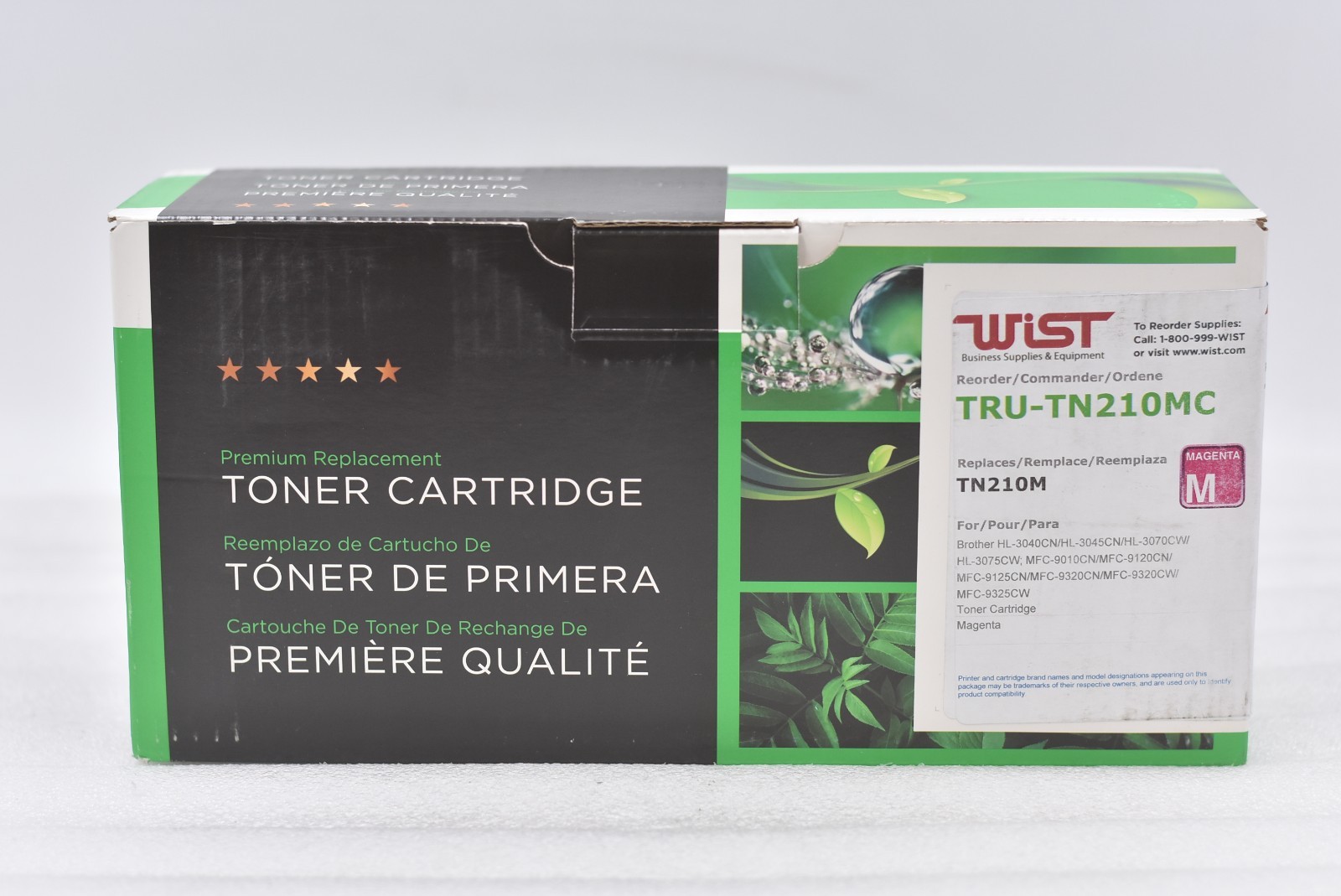 Wist Premium Replacement Magenta Toner Cartdridge TN210M