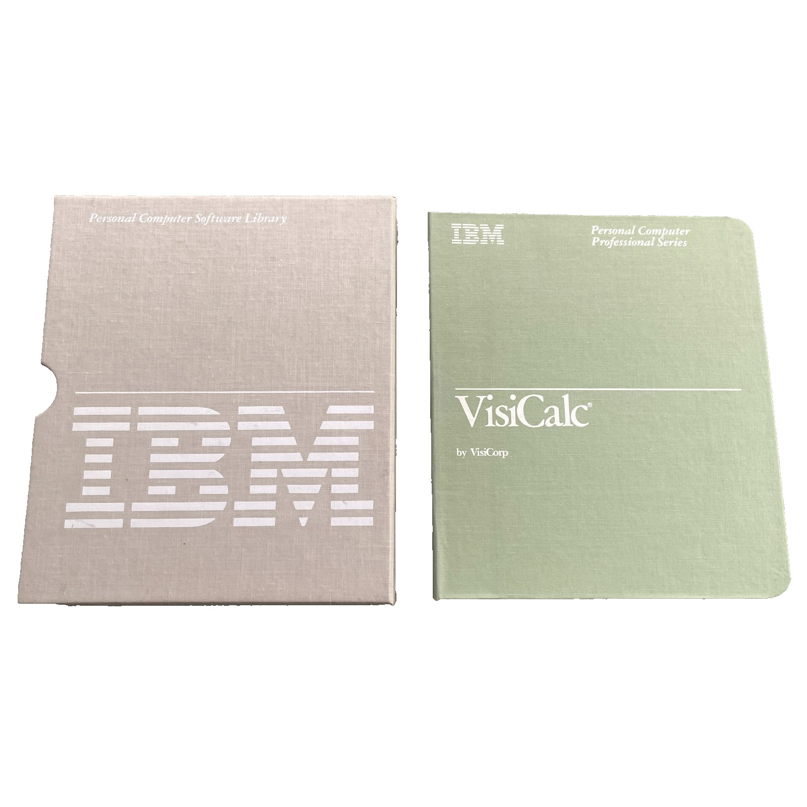 IBM VisiCalc User Manual Book Ver 1.10 1982 3rd Edition 6172298 Computer Tandy P