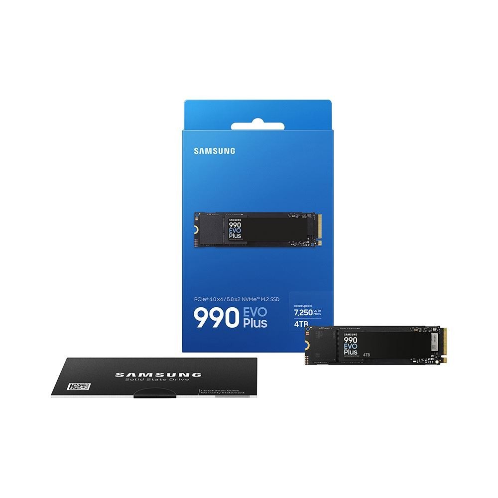Samsung 990 EVO Plus 4TB M.2 NVMe Internal SSD - Black (MZ-V9S4T0B/AM) ⚡ Sealed