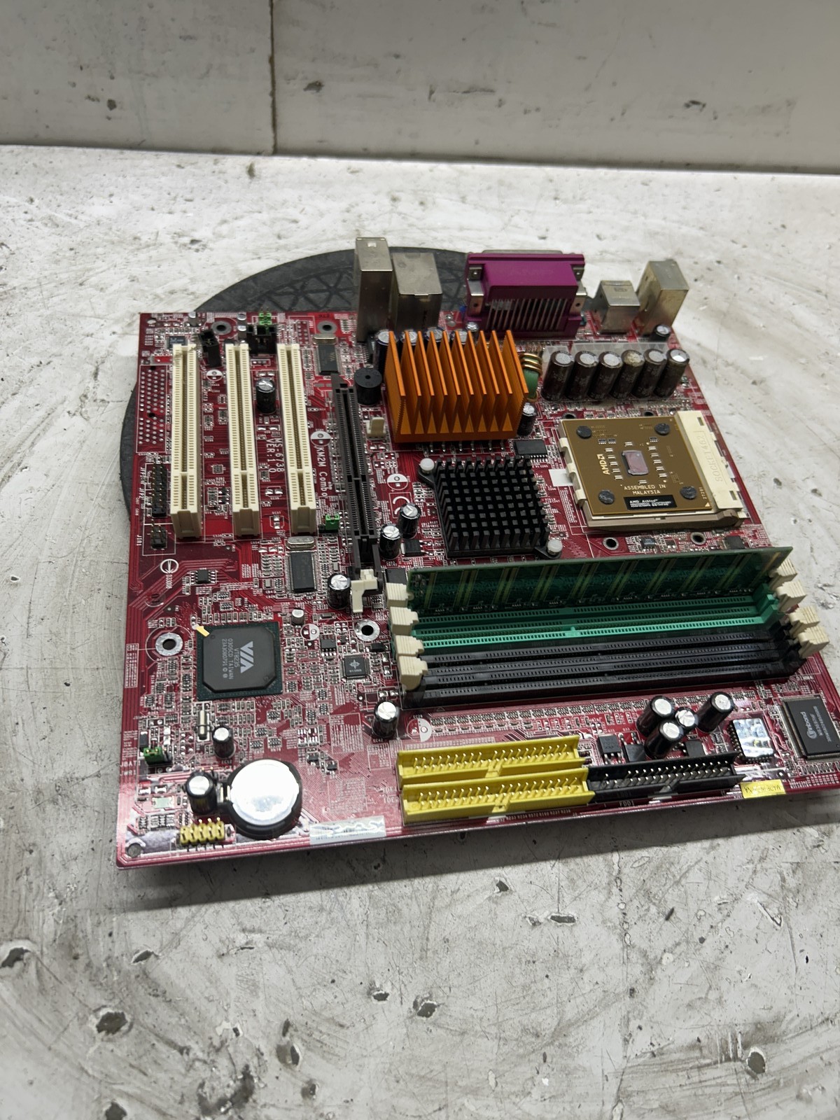 MSI KM2M Combo AMD Athlon 256MB No I/O Shield