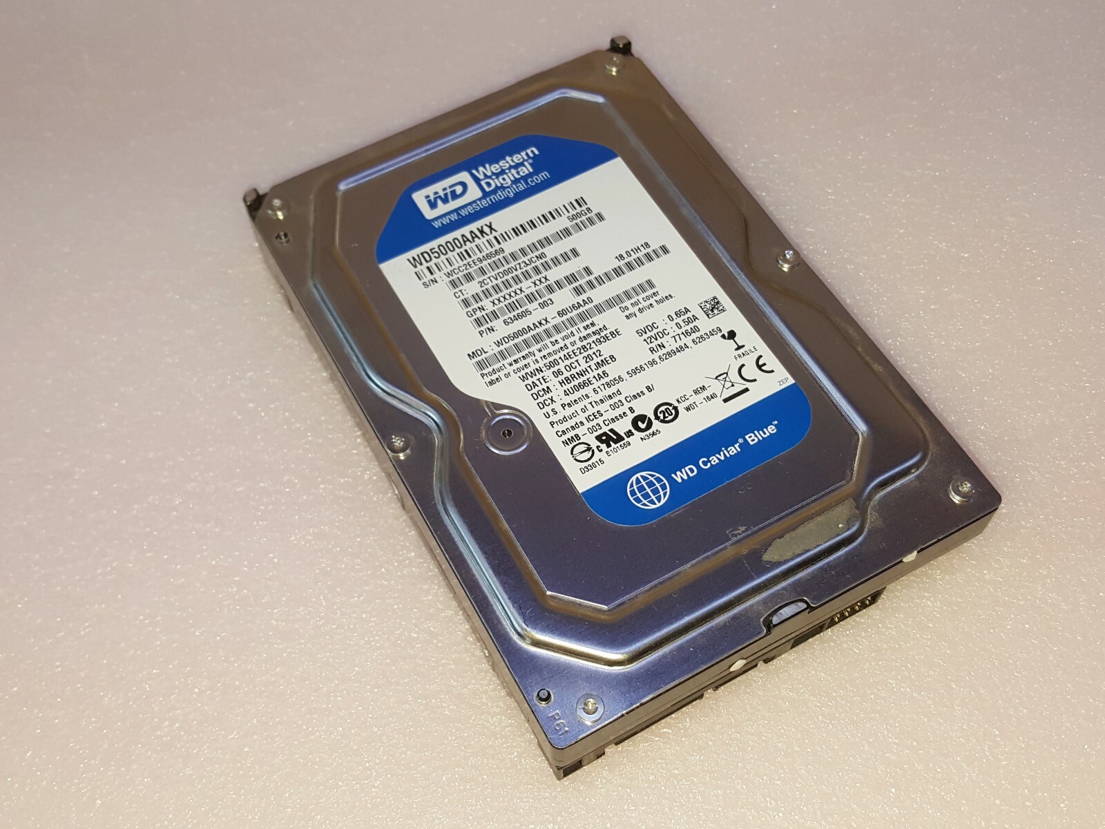 Dell Optiplex 780 - 500GB SATA Hard Drive with Windows 10 Pro 64-Bit Preloaded