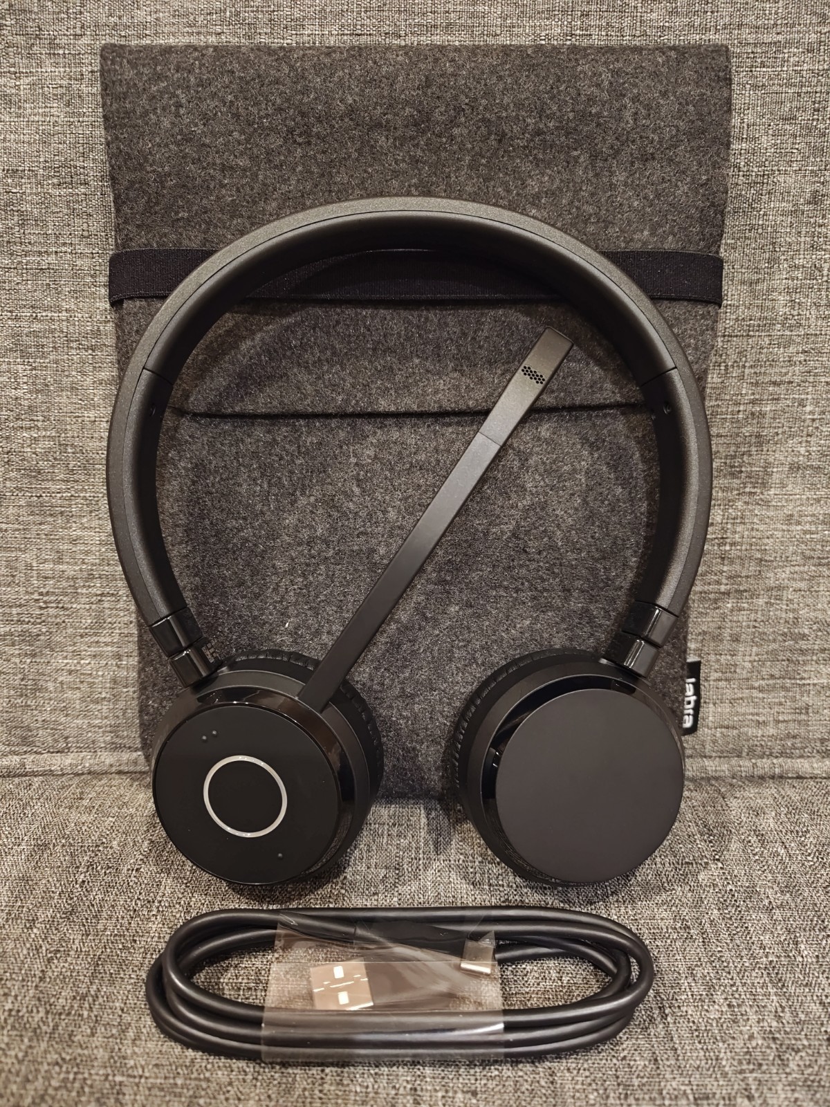 Jabra Evolve 65 TE  Wireless Headset Professional On-Ear Audio Device HSC018WA 