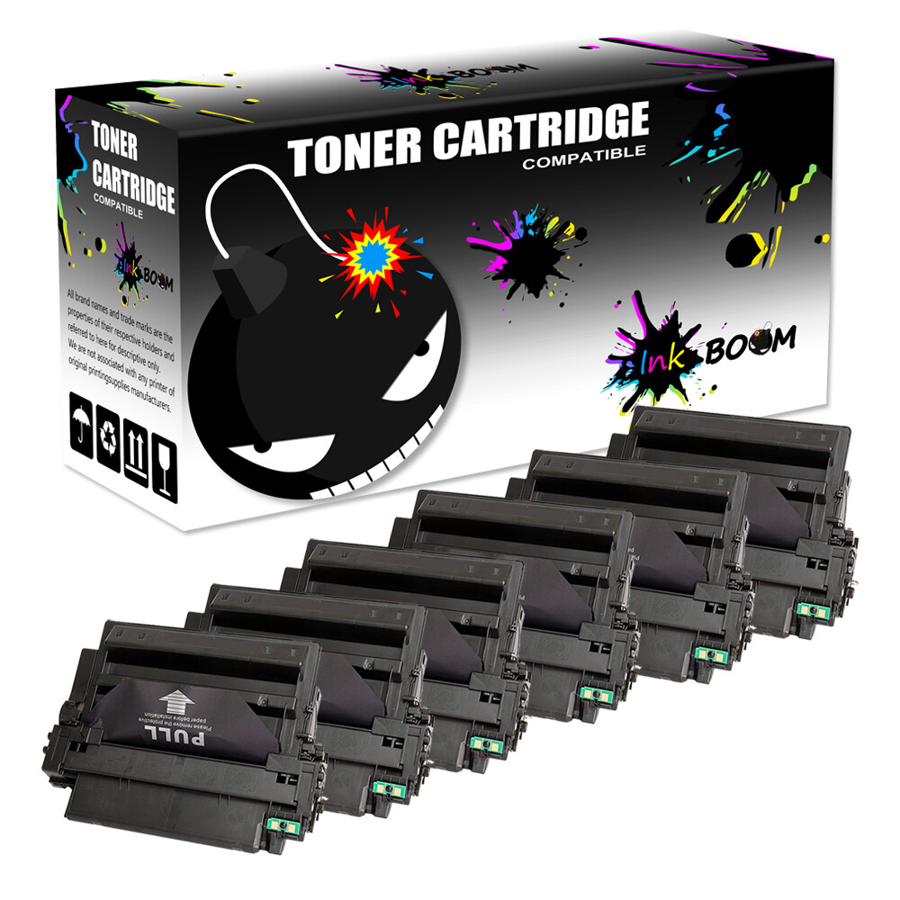 6 Black Toner Cartridges replace for HP Q6511X 11X LaserJet 2430n 2430 Printer