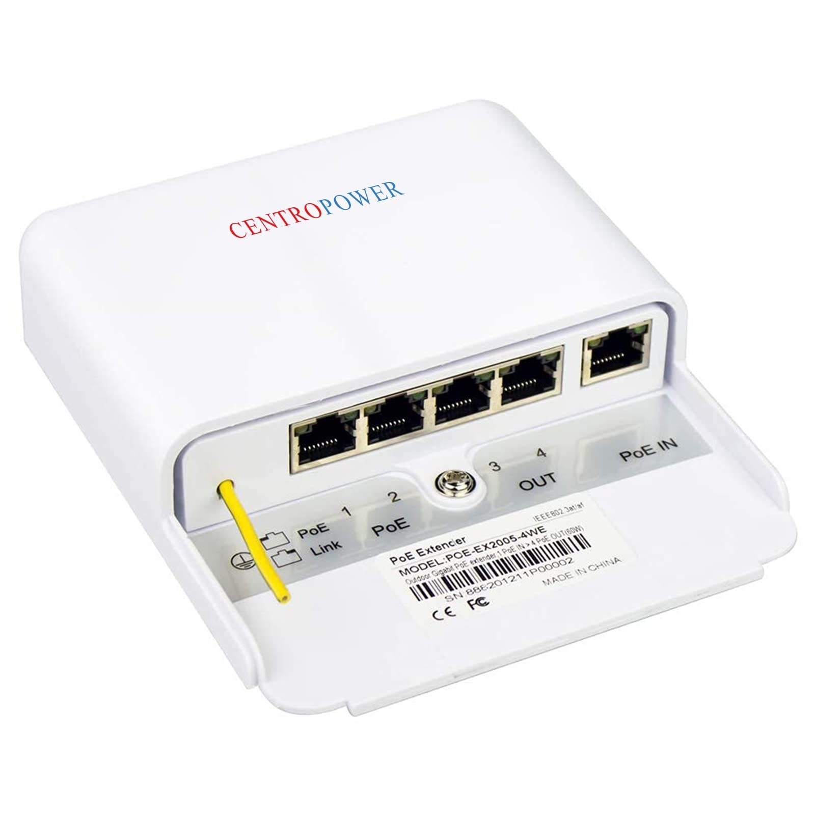 Outdoor 5 Port PoE Switch/Extender/Booster