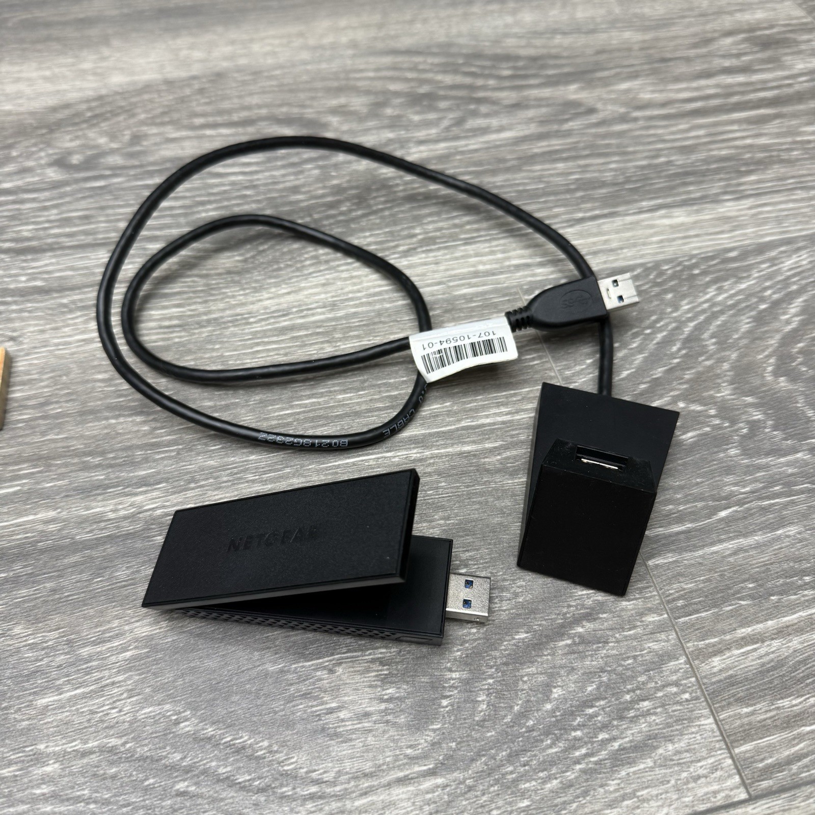 NETGEAR A6210 AC1200 Dual-Band USB 3.0 WiFi Adapter for PC Black (E3)