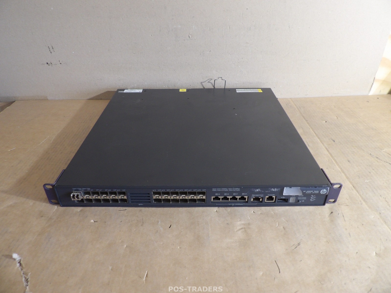 HP A5820X Series Switch JC102A 28-Port Gigabit Ethernet Switch - INCL 1X SFP