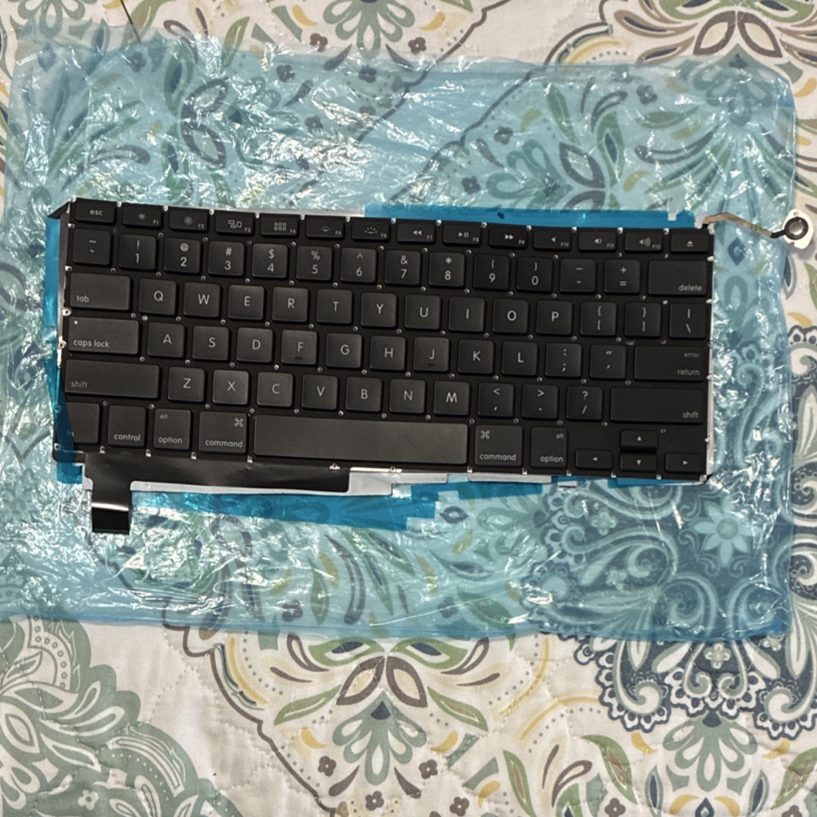Black QWERTY Keyboard for Apple MacBook Air Replacement Internal Keypad