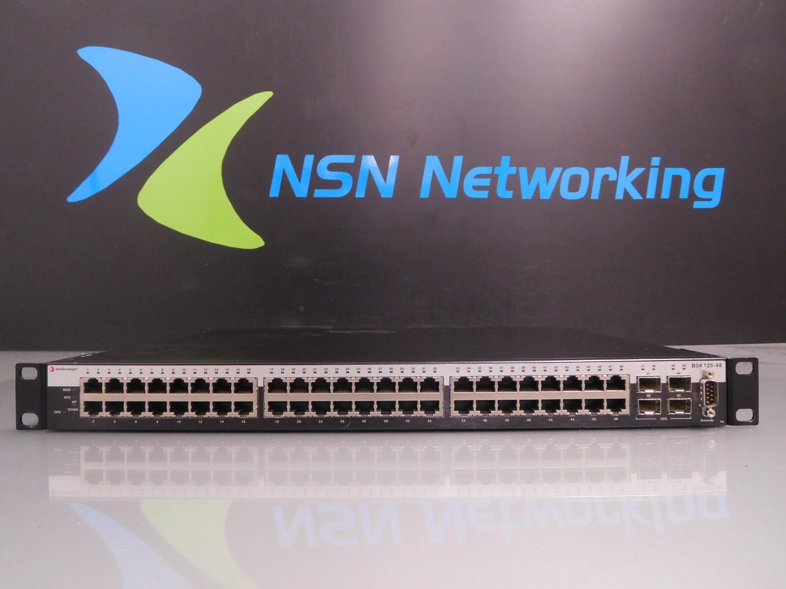 Enterasys B-Series B5 B5K125-48 48-Port Managed Stackable Gigabit Switch