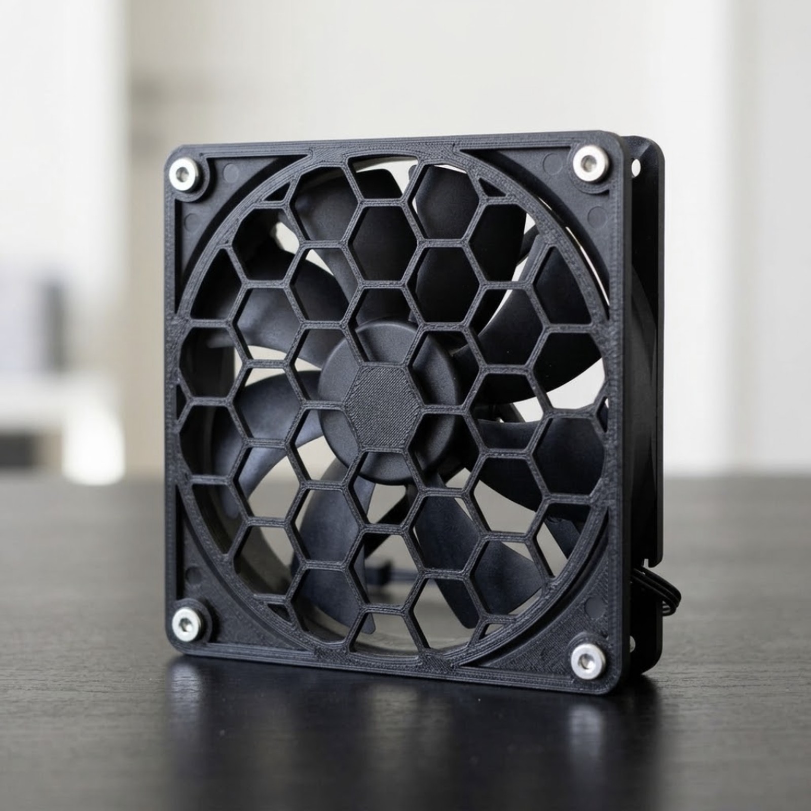 2 Pack 120mm Fan Guard Grill PC Case Fan Cover Finger Guard
