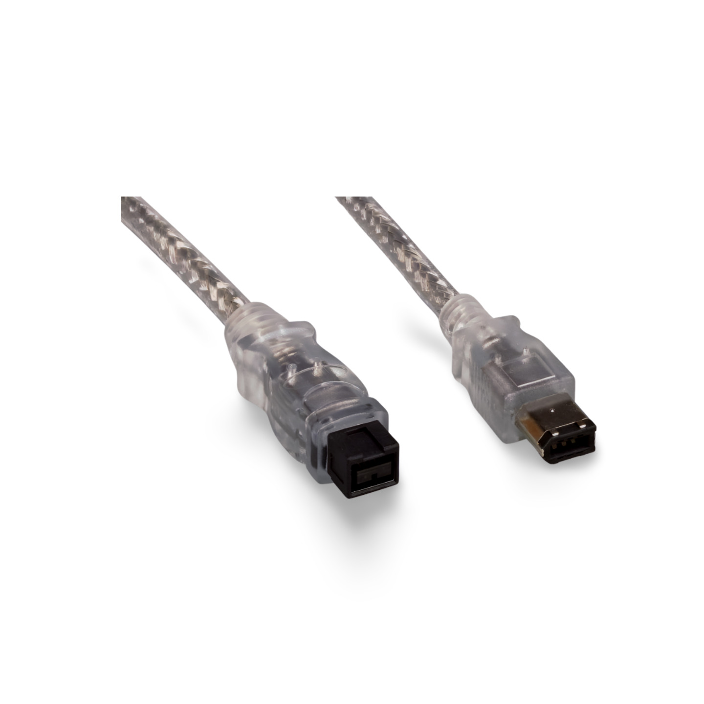 6ft FireWire 1394b Bilingual Cable 9 Pin to 6 Pin - Silver