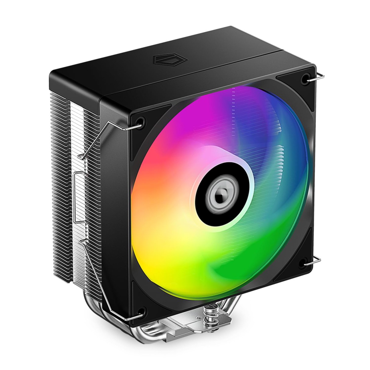 ID-COOLING SE-214-XT V2 ARGB CPU Air Cooler, 4 Heat Pipes, 120mm ARGB PWM Fan, D