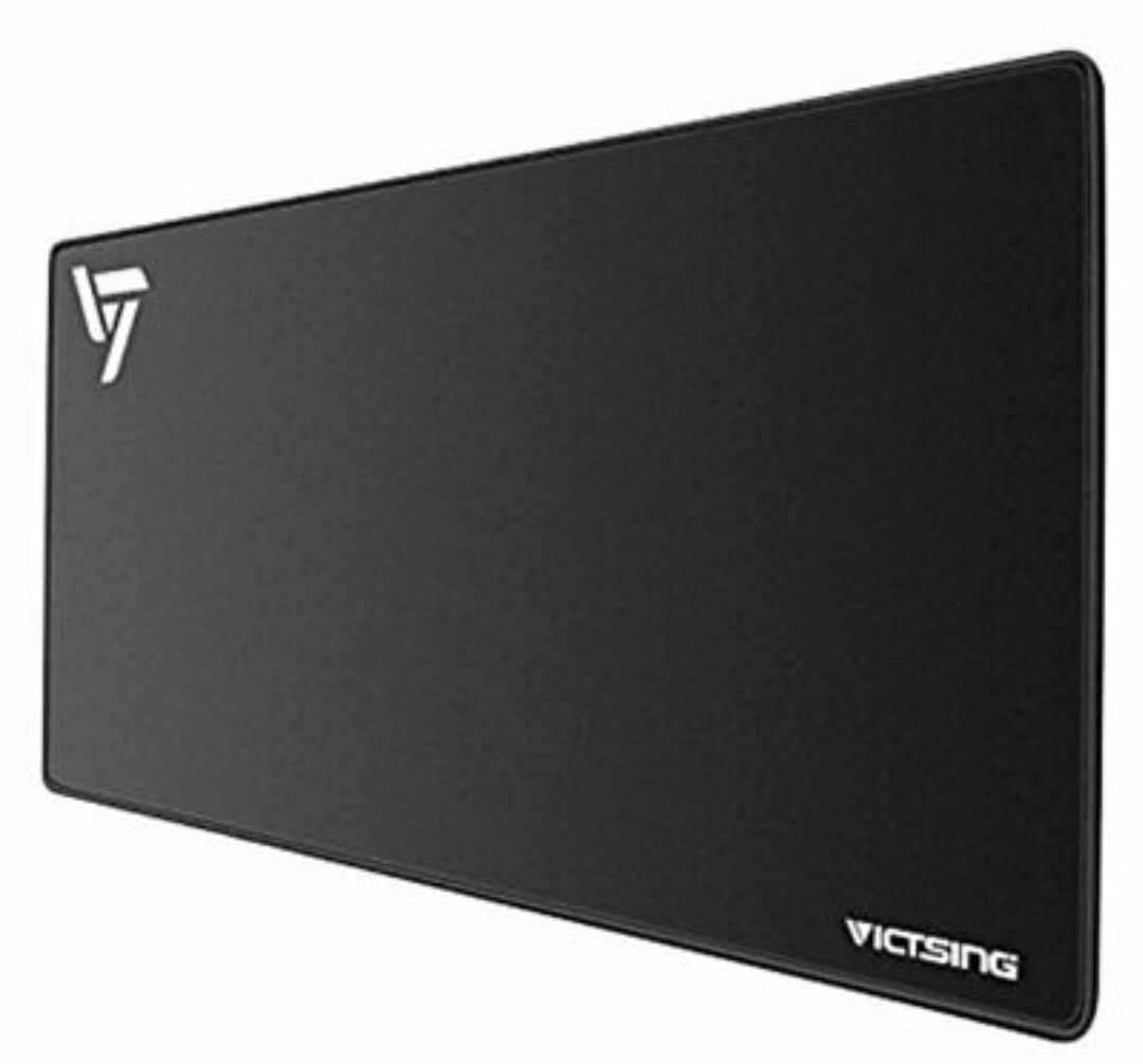 (Box of 25) VicTsing Extended Large Gaming Mouse Pad - Black