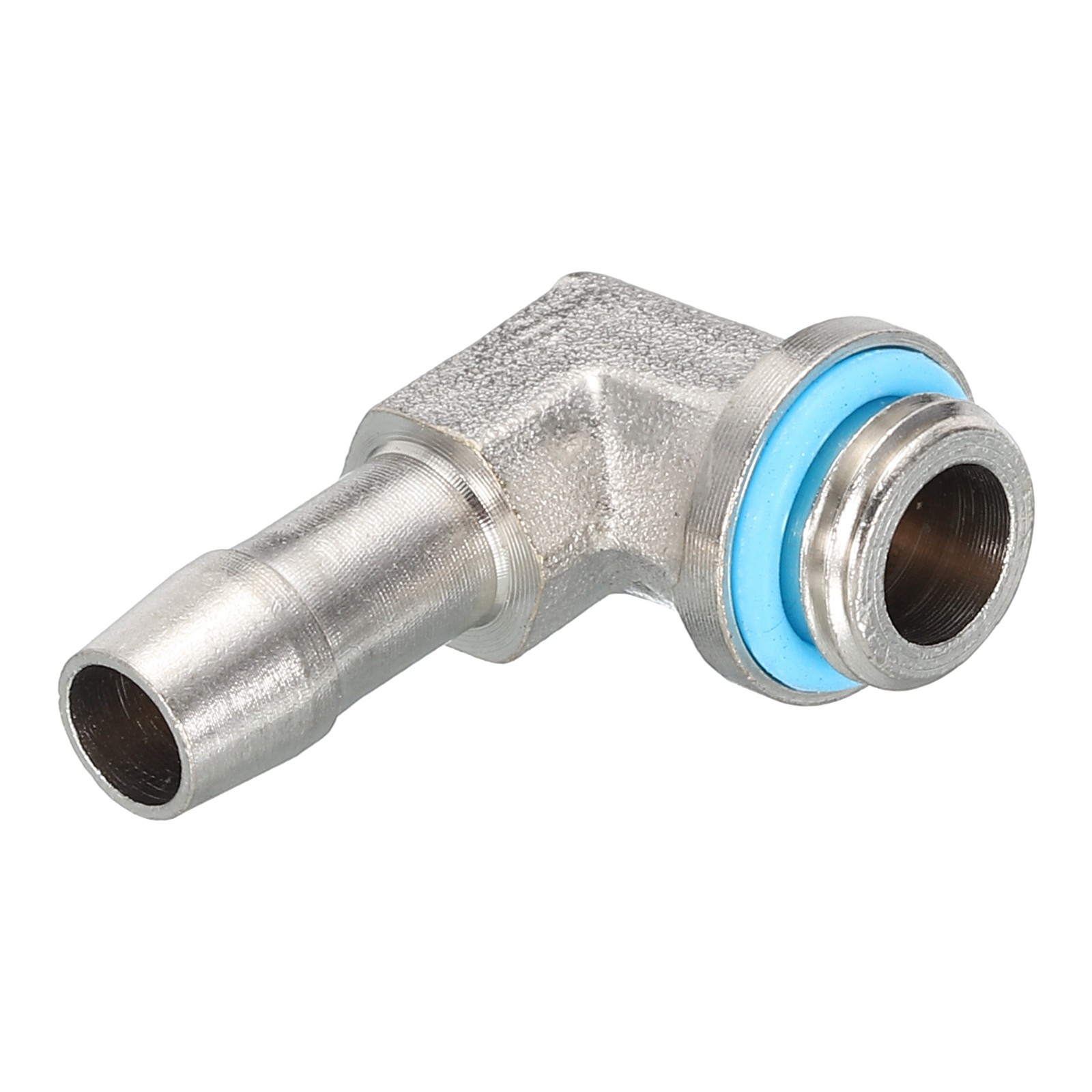 Barb Fitting Adapter G1/4" 90 Degree 9mm OD Soft Tube Hose Connector Two-Touch