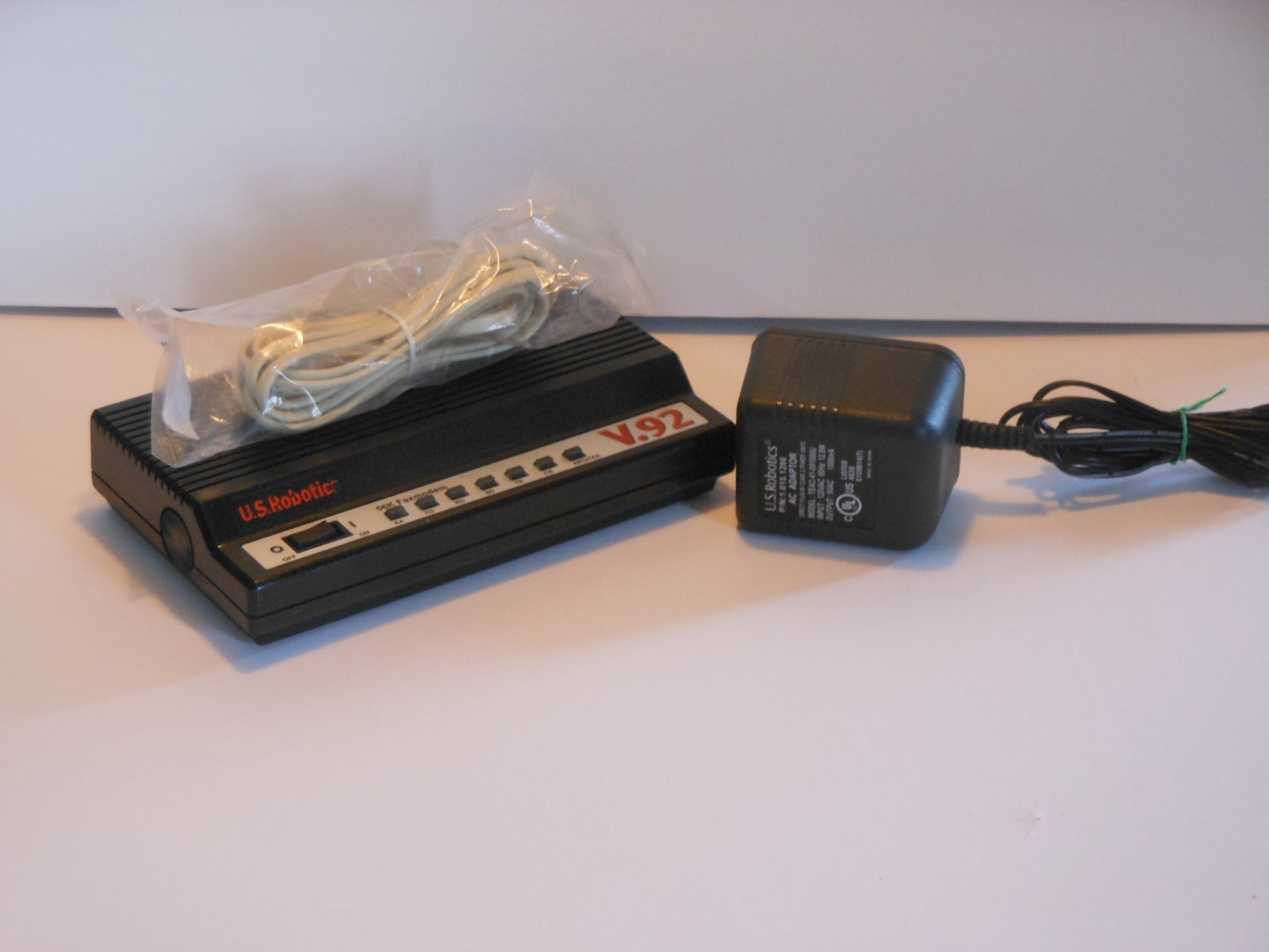 US Robotics V.92 USR5686E Modem "FULLY TESTED" 80 sold, 25 left USR POWER SUPPLY