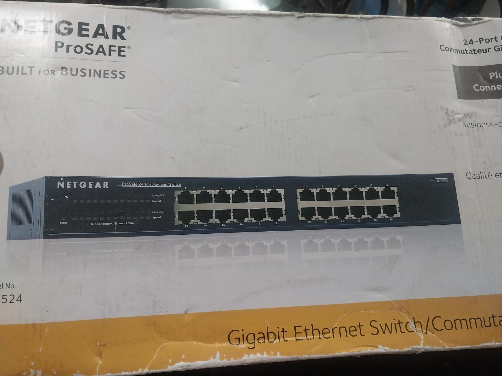 NETGEAR ProSafe Jgs524 24-port Gigabit Ethernet Switch JGS524NA