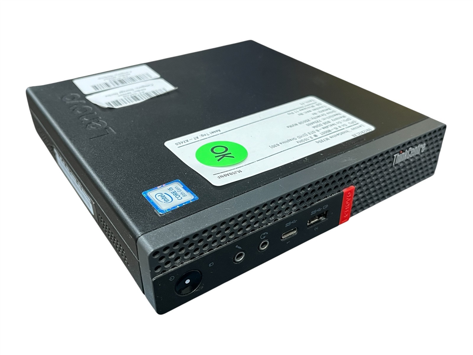 Lenovo ThinkCentre M720Q i5-8500T 2.10GHz 8GB DDR4 250GB SSD WIN11Pro Desktop PC