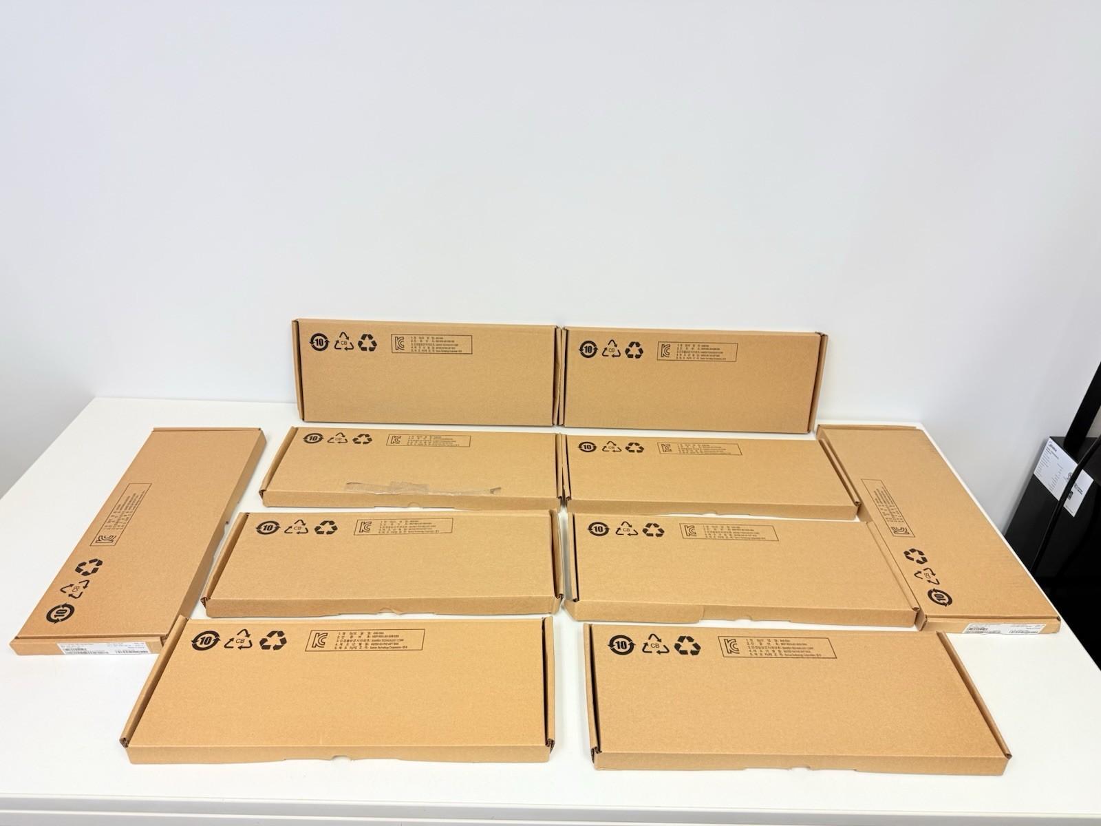 NEW Lot of 10 Lenovo USB Calliope Keyboard WIRED USB 5D50U84434 Black US