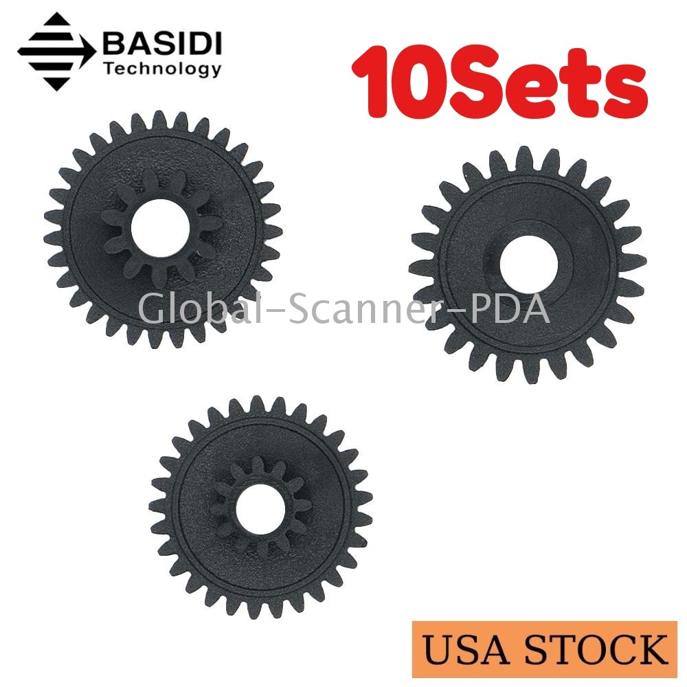 🔥 10PCS New Platten Roller Gear Set for Zebra ZQ520 Thermal Printer US STOCK 🔥
