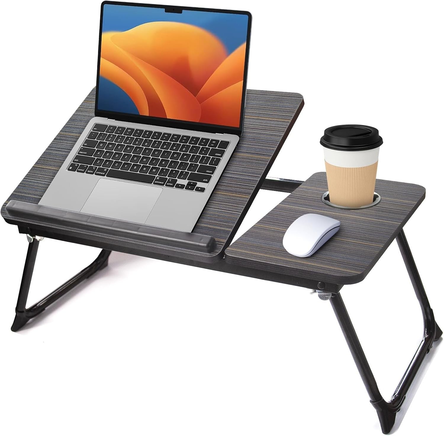 Escritorio Mesa Portatil Para Laptop Para Cama Con Soporte Para Mouse Raton TOP