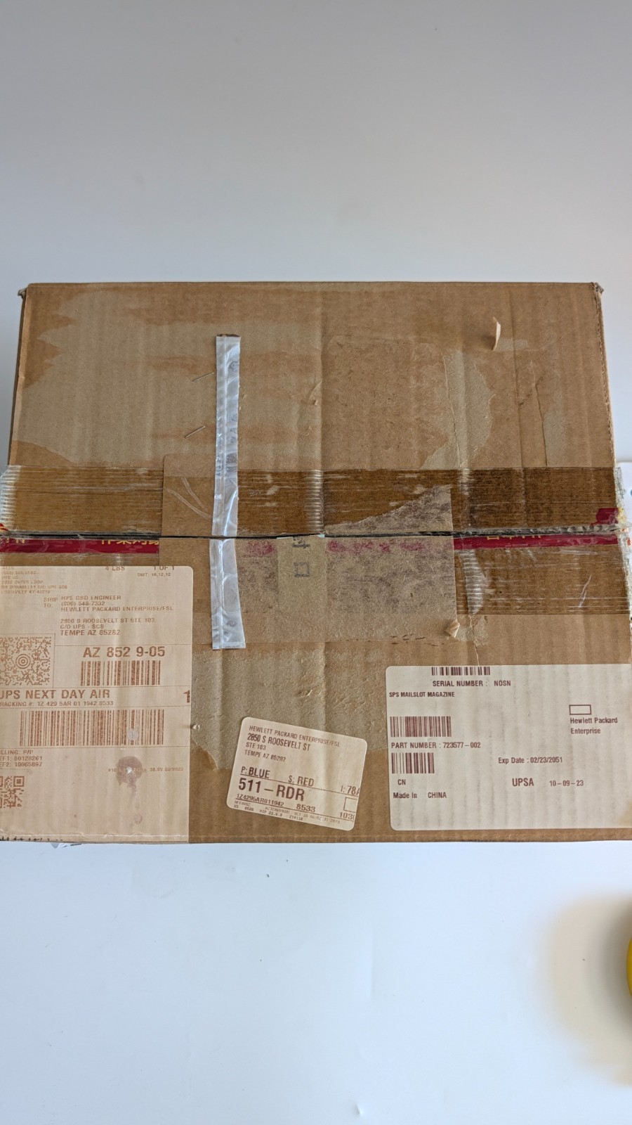 HPE 723577-002 StoreEver MSL6480 Mailslot Magazine Open Box Sealed