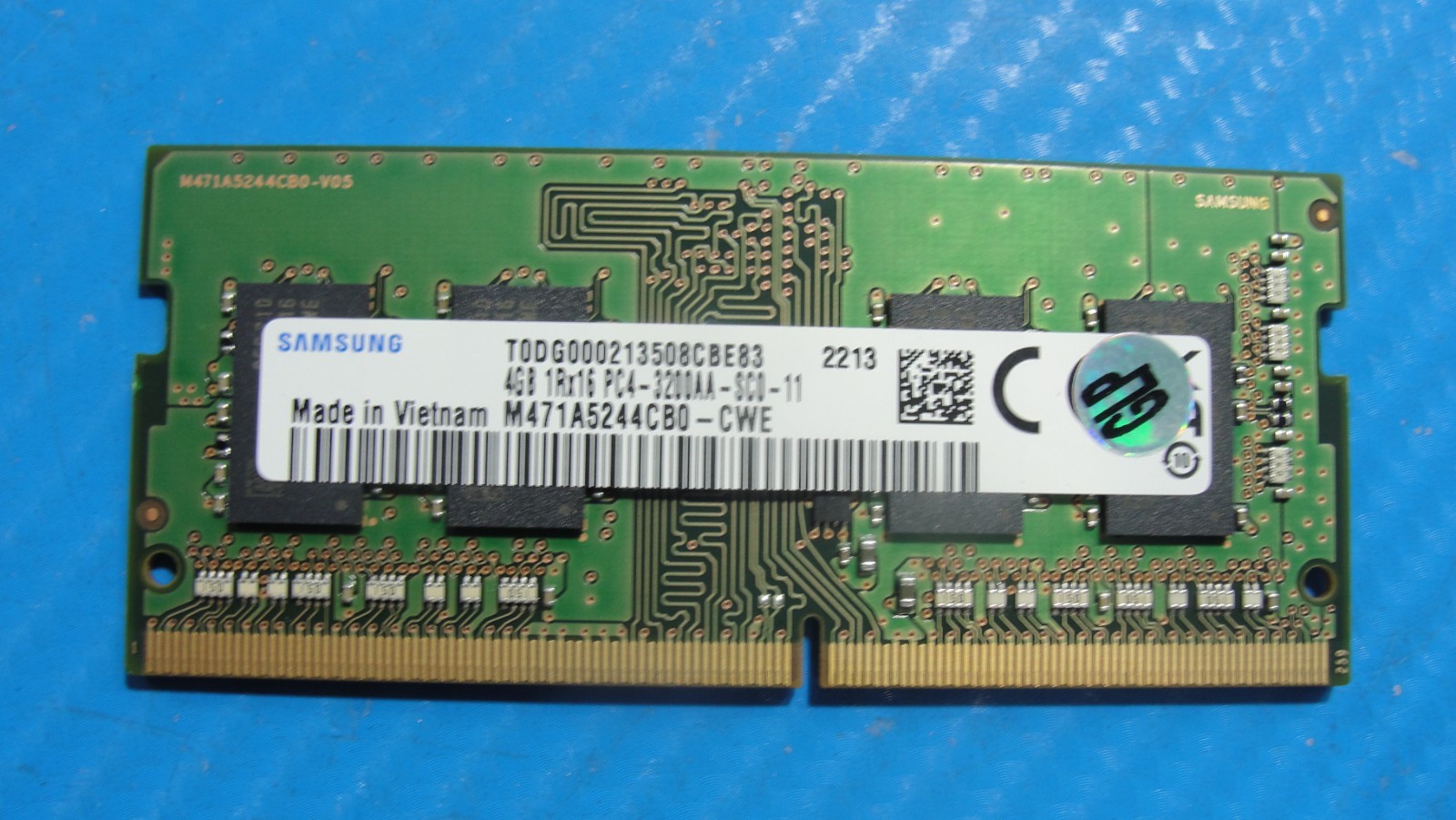HP 15-eg2053cl Samsung 4GB 1Rx16 PC4-3200AA Memory RAM SO-DIMM M471A5244CB0-CWE