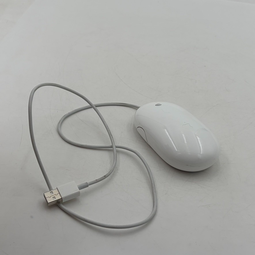 Apple A1152 Mighty Mouse Original Wired USB for Mac, Windows, Linux - Tested