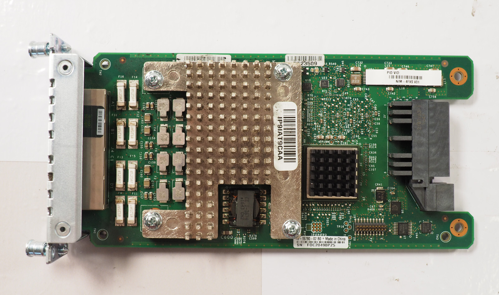 CISCO NIM-4FXS V01 73-15790 4-Port Network Interface Module