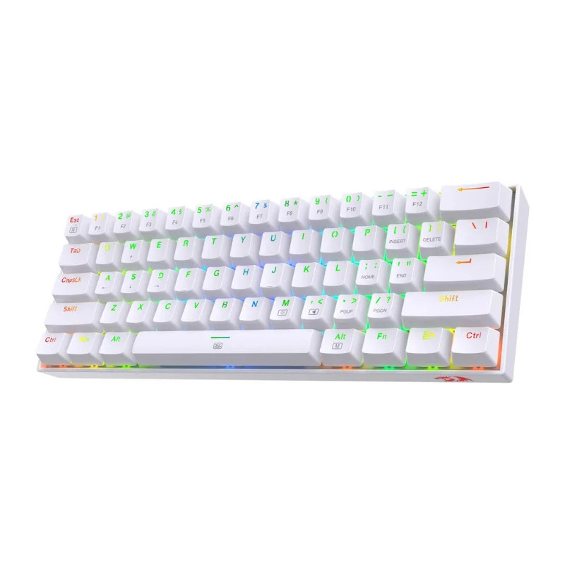 Redragon K630 Dragonborn Hot Swappable 60% Wired Vibrant RGB LED USB Gaming 61