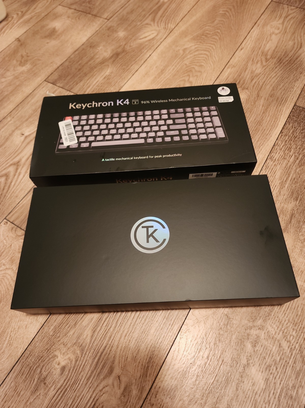 Keychron K4 V2 WirelessMechanical  Keyboard K4A3 Brown Switches