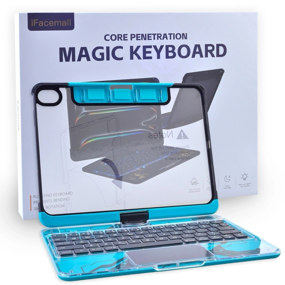 iFacemall Core Penetration Magic Keyboard Ipad Pro 13 2024 New Sealed Packaging