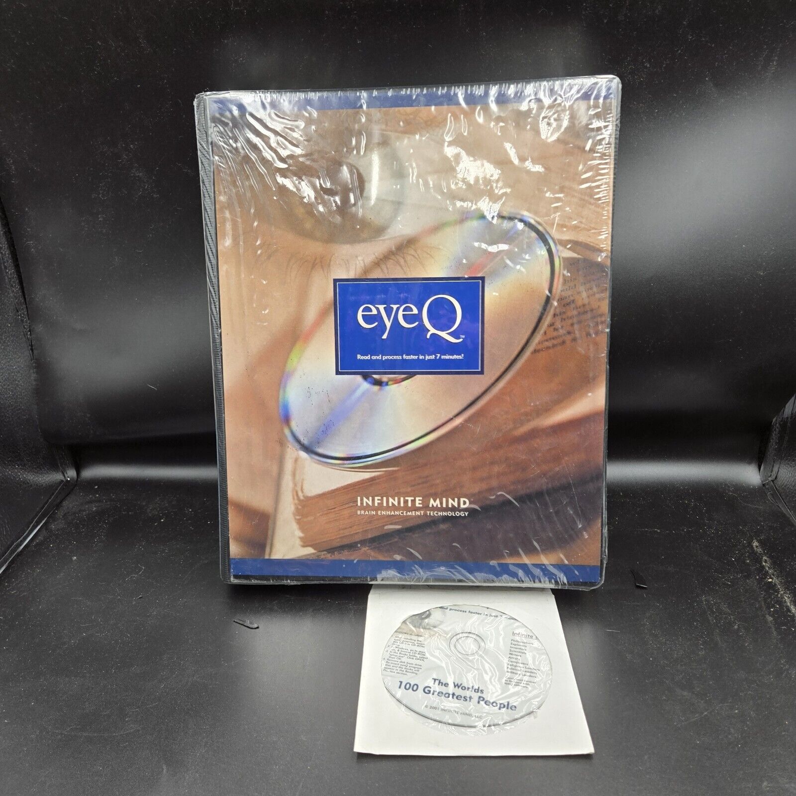 EyeQ Infinite Mind Speed Reading Software CD & VHS 2001: Windows / NEW / Sealed