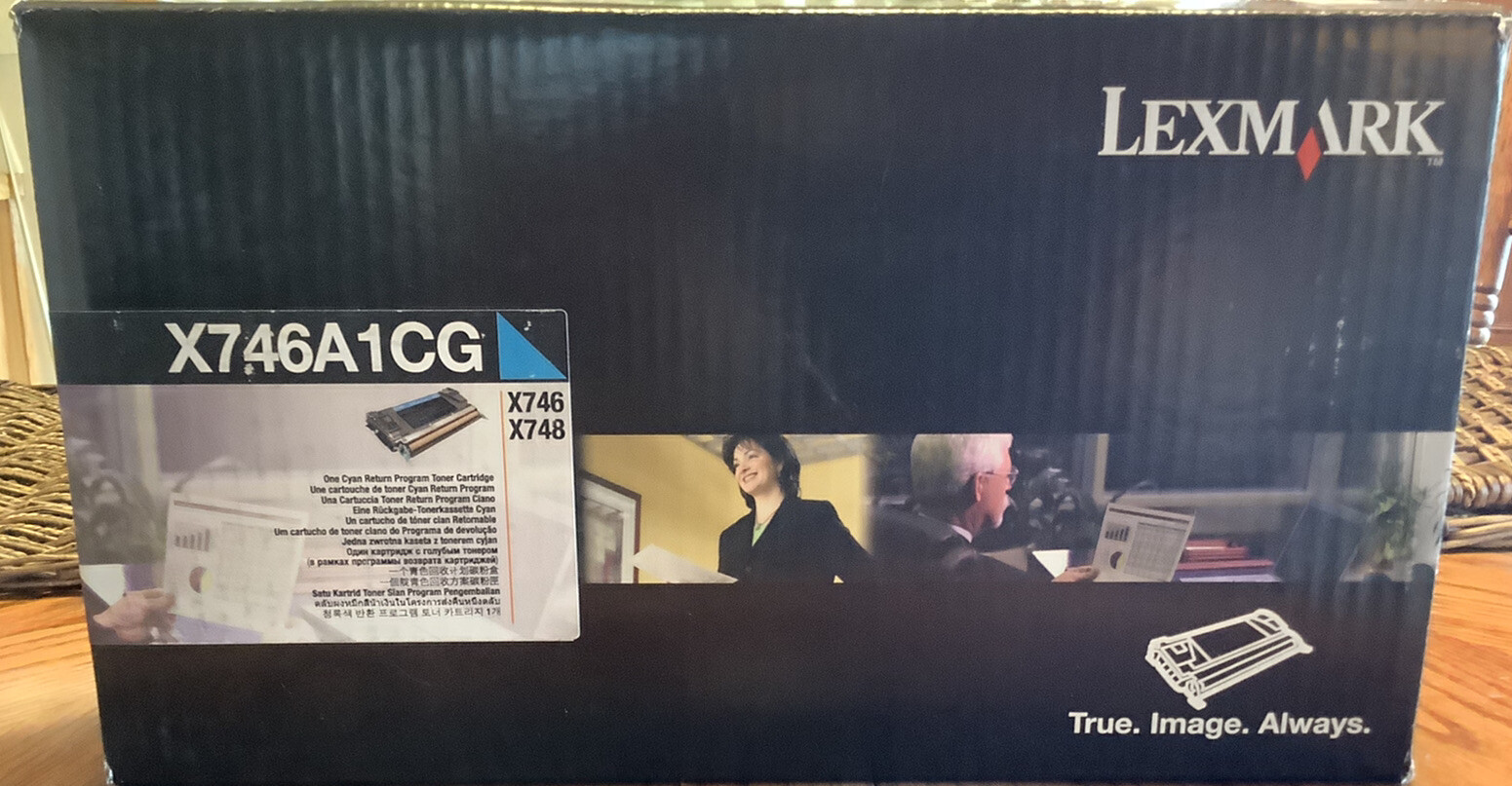 Lexmark X746A1CG Toner, 7000 Page-Yield, CYAN (LEXX746A1CG)
