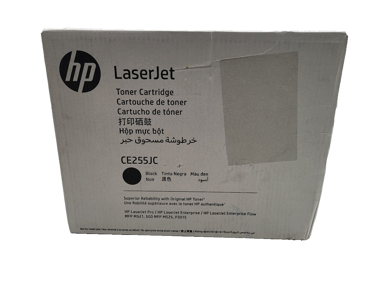 HP LaserJet CE255JC Black Toner Cartridge 