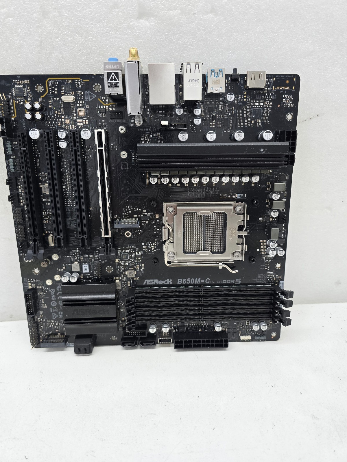 AsRock B650M-C AM5 mATX AMD DDR5 Motherboard (FL)
