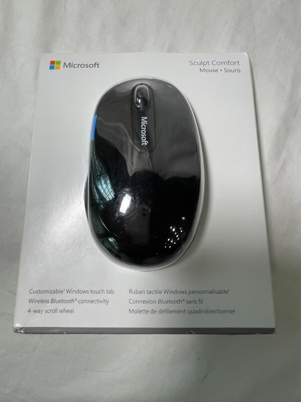 GENUINE Microsoft Sculpt Comfort Mouse Bluetooth Wireless - H3S-00003 - Black