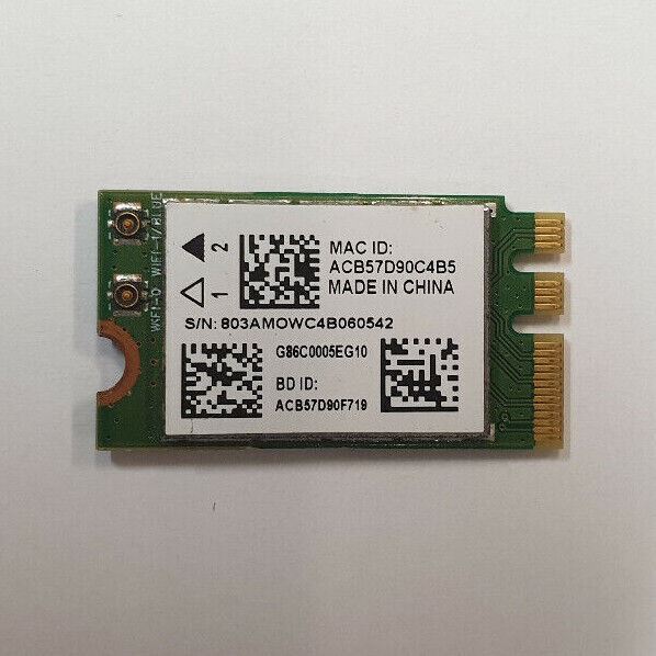 Genuine Qualcomm Atheros QCNFA335 802.11b/g/n Wireless WiFi + Bluetooth Card 