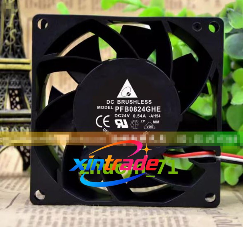 1PC Delta PFB0824GHE 8038 24V 0.54A High wind inverter cooling fan