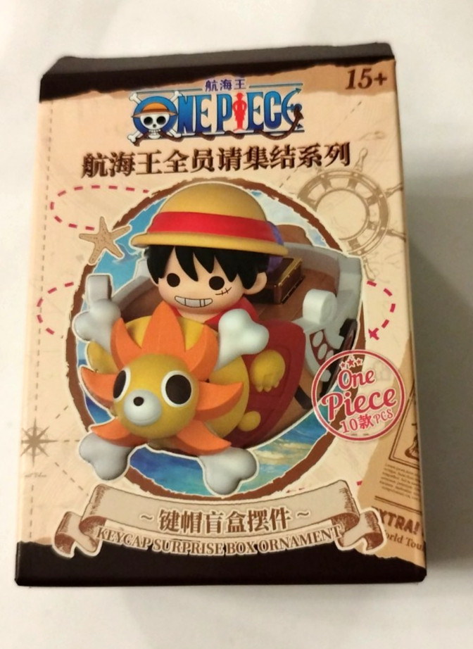 PRESALE - MINISO x ONE PIECE Keycap Figure Surprise Blind Box Official