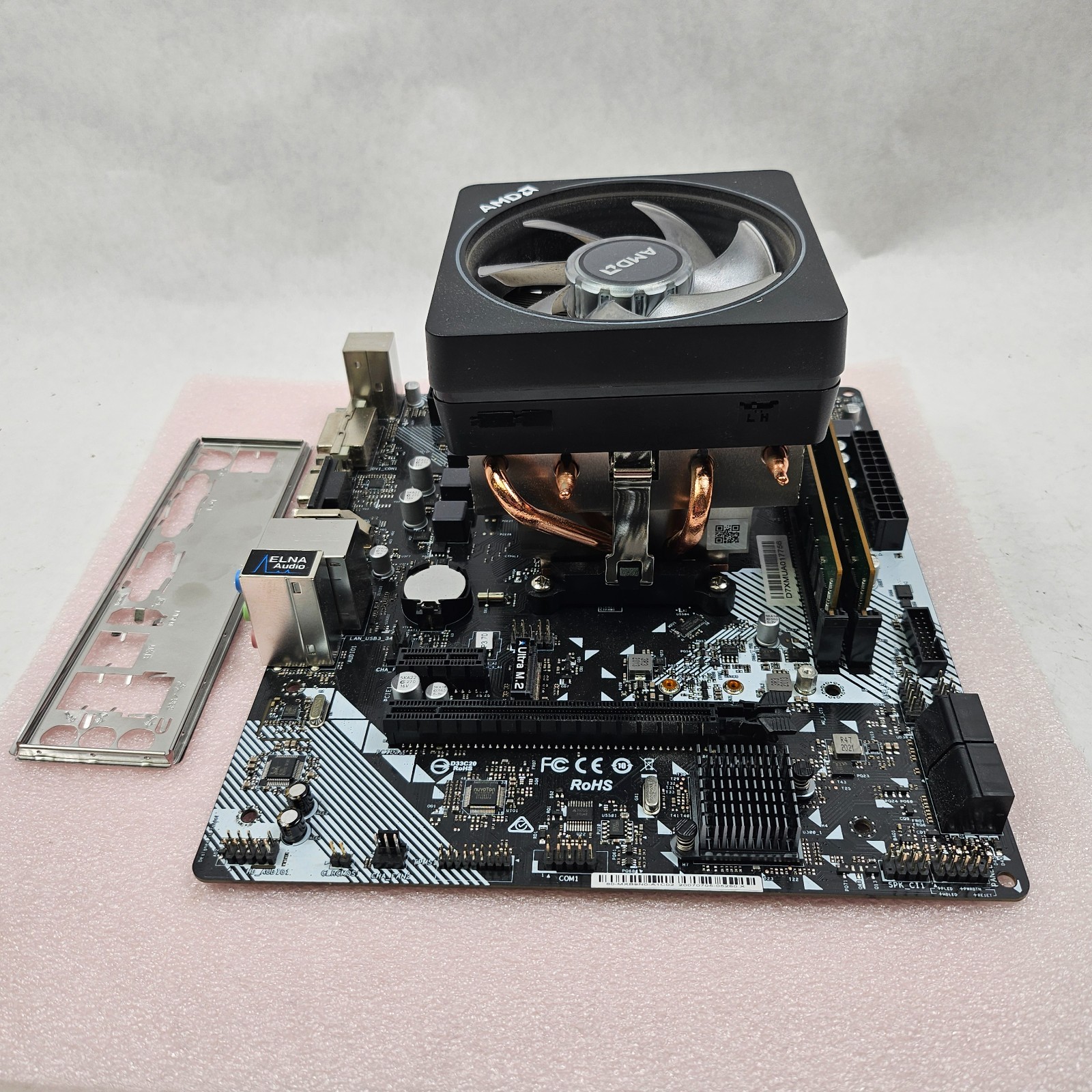 ASRock B450M-HDV Motherboard + AMD Ryzen 7 3700X CPU AM4 16GB DDR4 Combo Tested