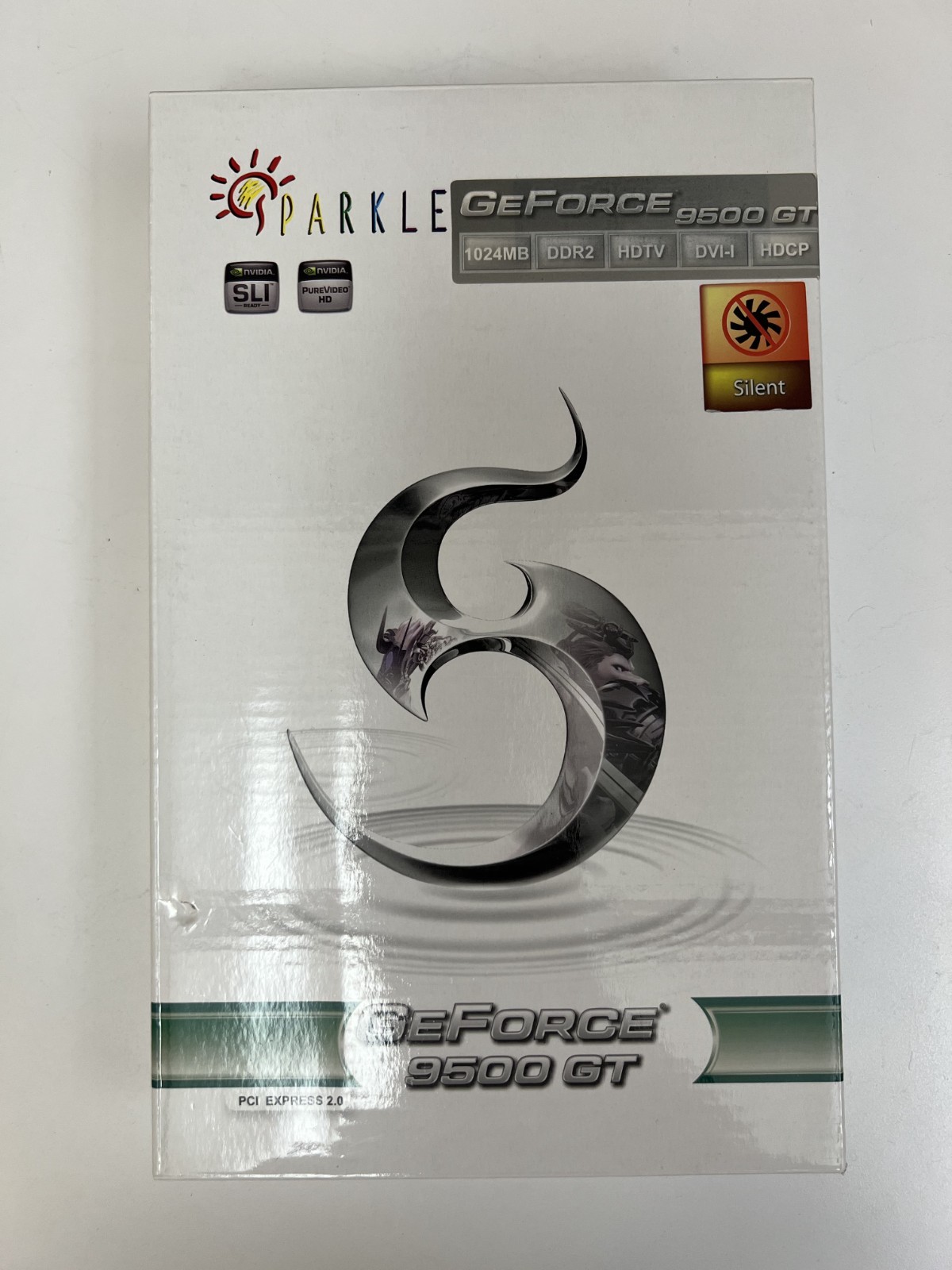 Sparkle GeForce 9500GT DDR2 1024MB Video Card Great Condition Original Packaging