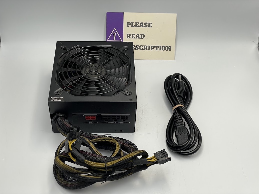 PowerSpec 750 Watt 80 Plus Bronze ATX Semi-Modular Power Supply