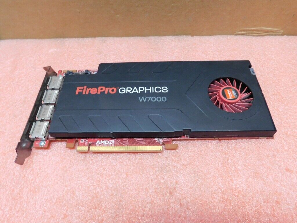 AMD FirePro W7000 4 Head PCIe Video Card - Quad Display Port -- Model C418