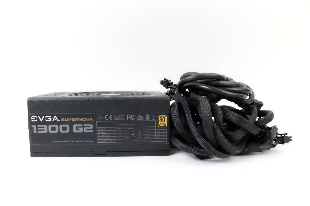 EVGA 1300 G2 1300W Gold PSU - PC | 1yr Warranty, Fast Ship