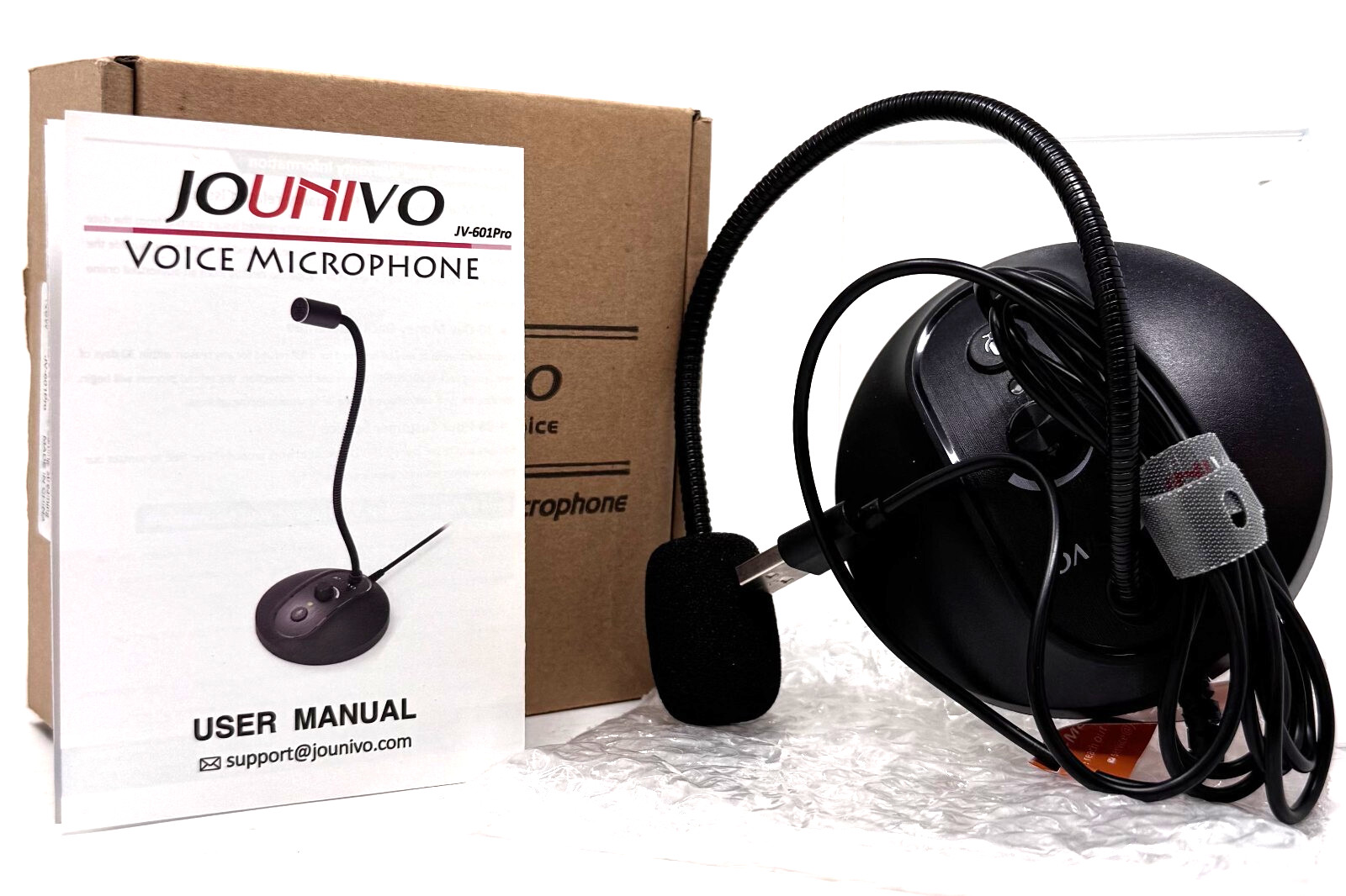 Jounivo JV-601Pro USB Condenser Microphone – Ships Today