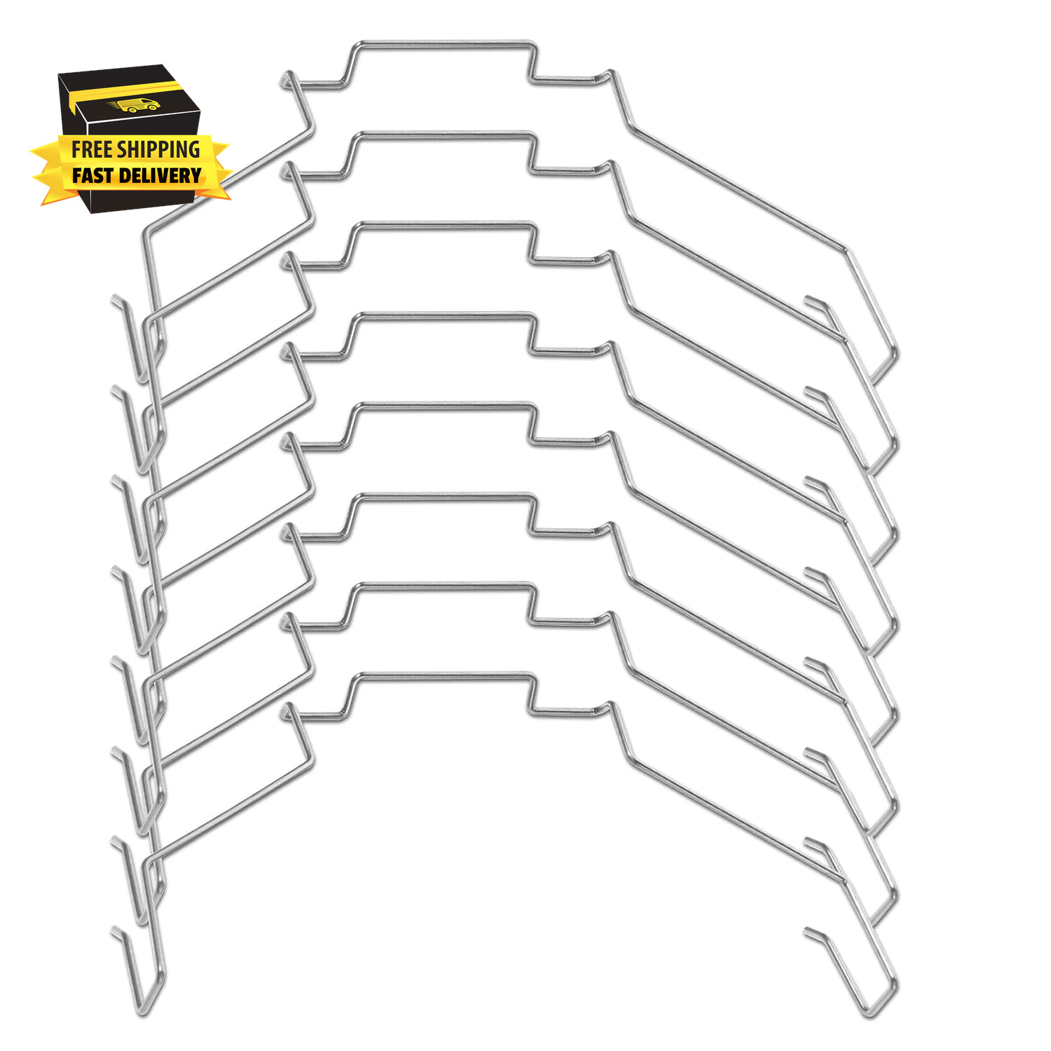 8 PCS 12 CM CPU Heatsink Fan Buckle, Computer Mainboard CPU Radiator Fan Fixing